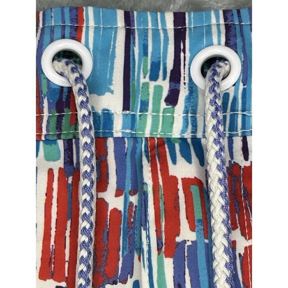 Johnnie-O Swim Trunks XL Amelia Laguna Blue Red Board Shorts Drawstring Beach - Picture 4 of 11